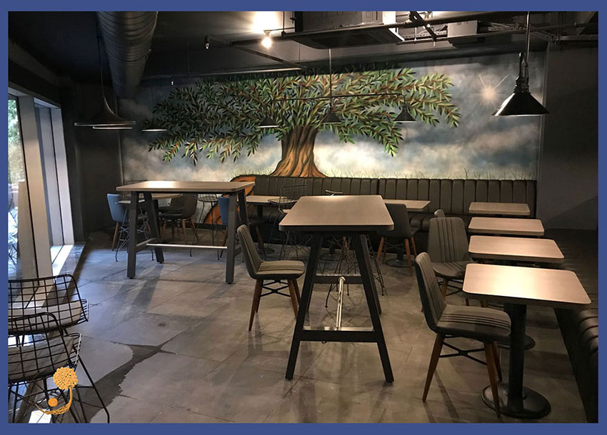 cafe mobilyaları, cafe mobilya tasarımları, modern cafe mobilyaları